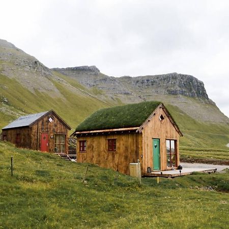 Mulafossur Cottage No 4 By Famous Waterfall In Gasadalur Exterior photo